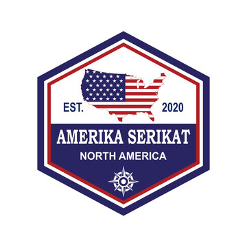 Usa Map Vector , Country Logo