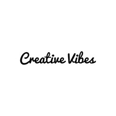 ''Creative vibes'' Lettering