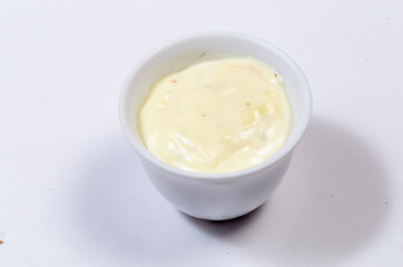 A dip or dipping sauce is a common condiment for many types of food