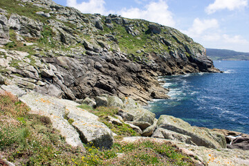 Malpica, Spain. Punta Nariga, a scenic headland in the Costa da Morte (Death Coast) in Galicia