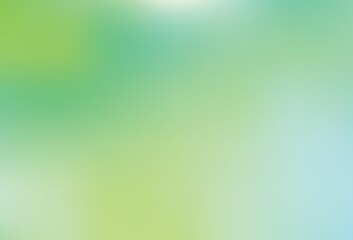 Light Green vector blurred shine abstract texture.