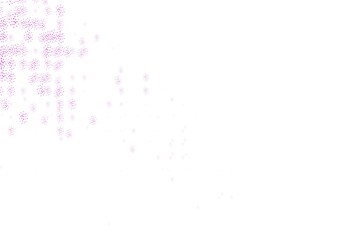 Light Pink vector pattern with spheres.