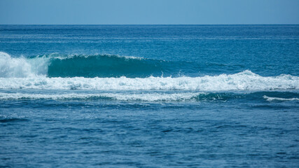 landscape with blue wave. high quality photos