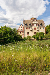 Fototapeta na wymiar Wasserschloss Windischleuba in Windischleuba, Landkreis Altenburger Land, Thüringen, Deutschland