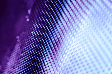 CloseUp LED blurred screen. LED soft focus background. abstract background ideal for design.