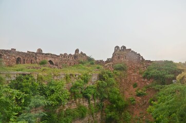 Fototapeta na wymiar Tughlaqabad Fort ,Delhi,india