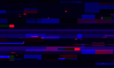 Abstract digital glitch background.