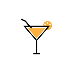Margarita icon design template vector isolated illustration