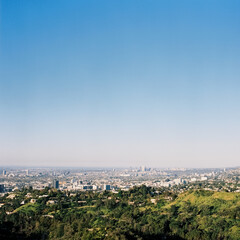 view from Griffith observatory