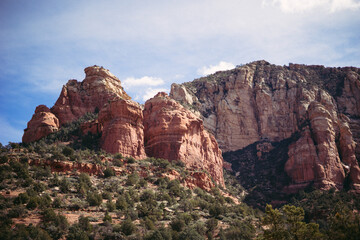 red rocks in Sedona