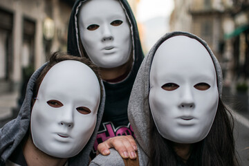 Carnevale, mascherine