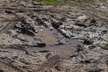 Mud dirt