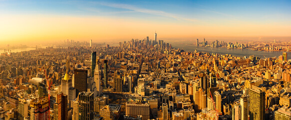Obraz na płótnie Canvas New York panorama