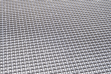 Surface of LED matrix outdoor large screen. Rows of LEDs on a modular panel. Selective focus with...