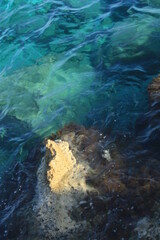 Changing water surface