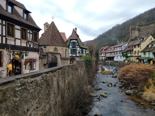 Fototapeta na wymiar village de Kaisersberg
