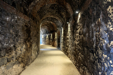 Galleria, storia, anfiteatro, museo, luci, tunnel romani