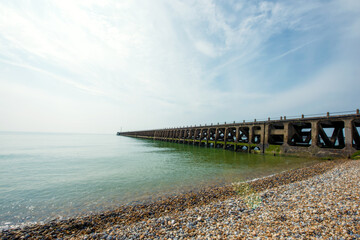pier on the beach