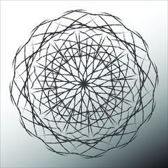 abstract background made of spheres