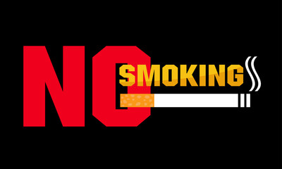  no smoking,  no tobacco day, vector design.