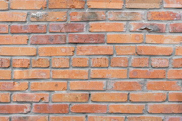 High resolution Red brick wall background. Small texture