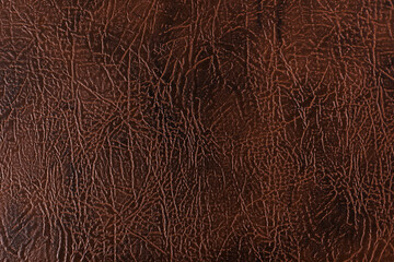 Dark brown leather texured background
