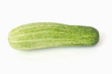 Cucumber on a white background