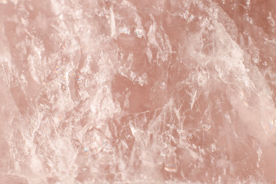 Rose quartz also known as Pink Quartz 