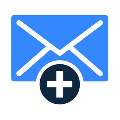 Communication, email icon. Editable vector isolated on a white background.