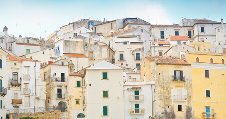 Fototapeta na wymiar old, romatic town in southern italy, travel ,vaccation and tourism concept