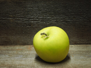 isolated sliced red and green Apple