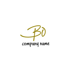 BO Handwritten Logo for Identity