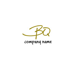 BQ Handwritten Logo for Identity