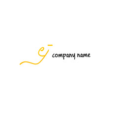 EJ Handwritten Logo for Identity