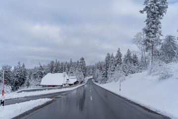 Der Berg Belchen im Schwarzwald