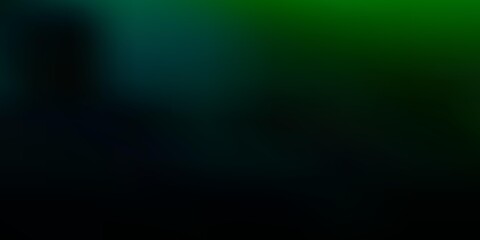 Light blue, green vector blurred pattern.