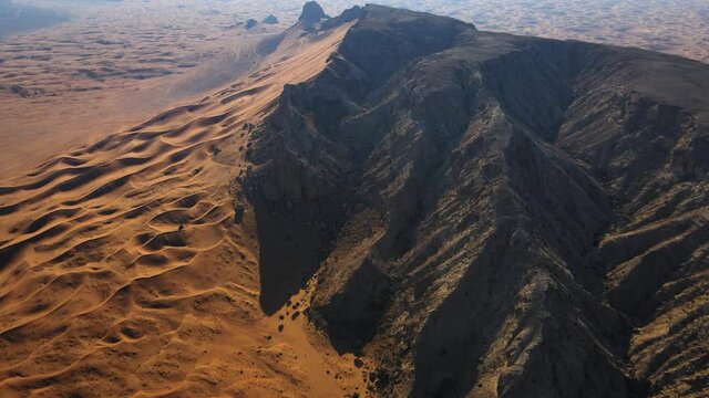 Fossil Rock in the Sharjah desert of the United Arab Emirates