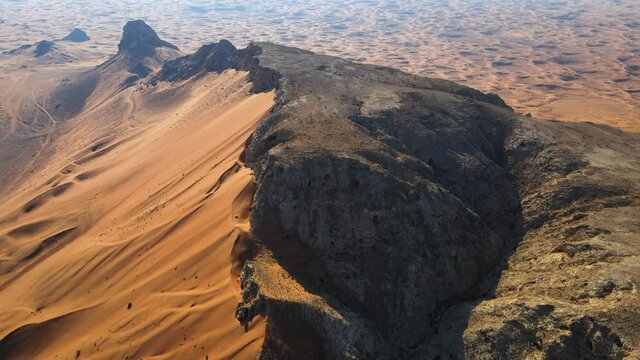 Fossil Rock in the Sharjah desert of the United Arab Emirates