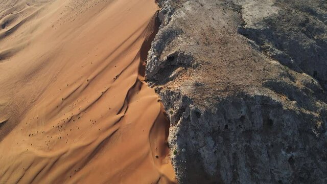 Fossil Rock in the Sharjah desert of the United Arab Emirates