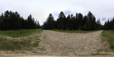 Tatra Mountains in the summer HDRI Panorama