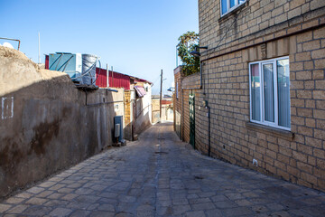 Old city street. Derbent. The Republic of Dagestan. Russia
