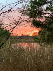 Sunset At Brandenburg Lake