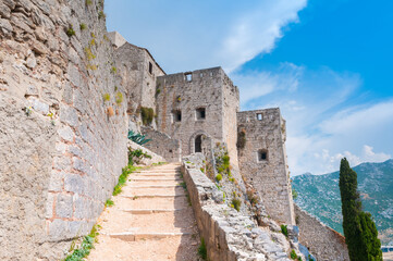 Fototapeta na wymiar Klis Fortress, Split, Croatia