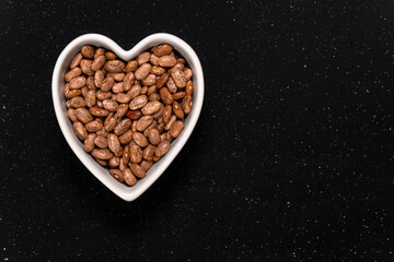 Pinto Beans Background and Texture