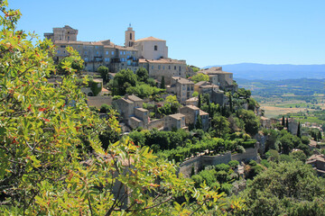 Obraz premium Gordes, One of the most famous villages of Provence, Luberon, Vaucluse, France 