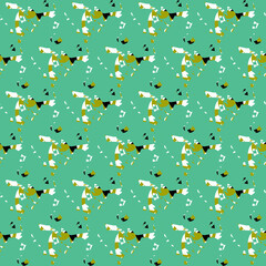seamless pattern with stars