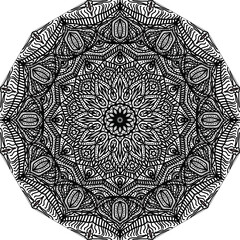 round lace pattern
It's mandala art, can use for your T-shirt design