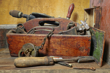 old tool box