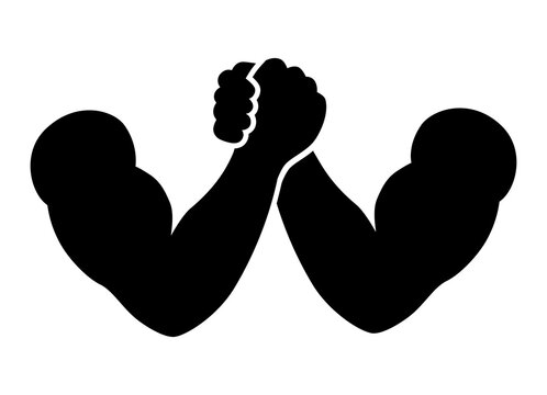 Arm Wrestling Silhouette Images – Browse 680 Stock Photos, Vectors, and  Video | Adobe Stock