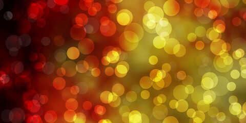 Light Orange vector layout with circle shapes.